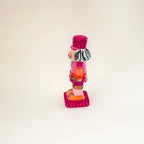 Pink Ceramic Nutcracker|Jessica Reynolds Art
