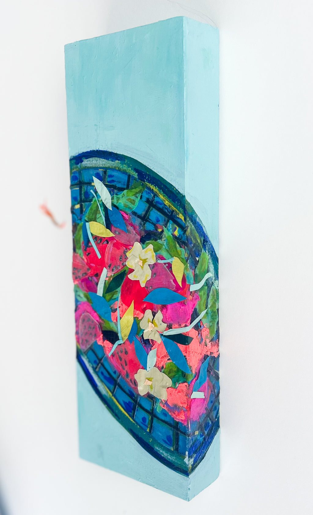 Strawberry Fields Forever|Polymer Lift Painting