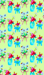 Spring Florals and Bows|Jessica Reynolds Art