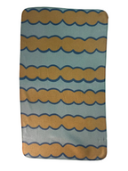 Patterned tea towel
