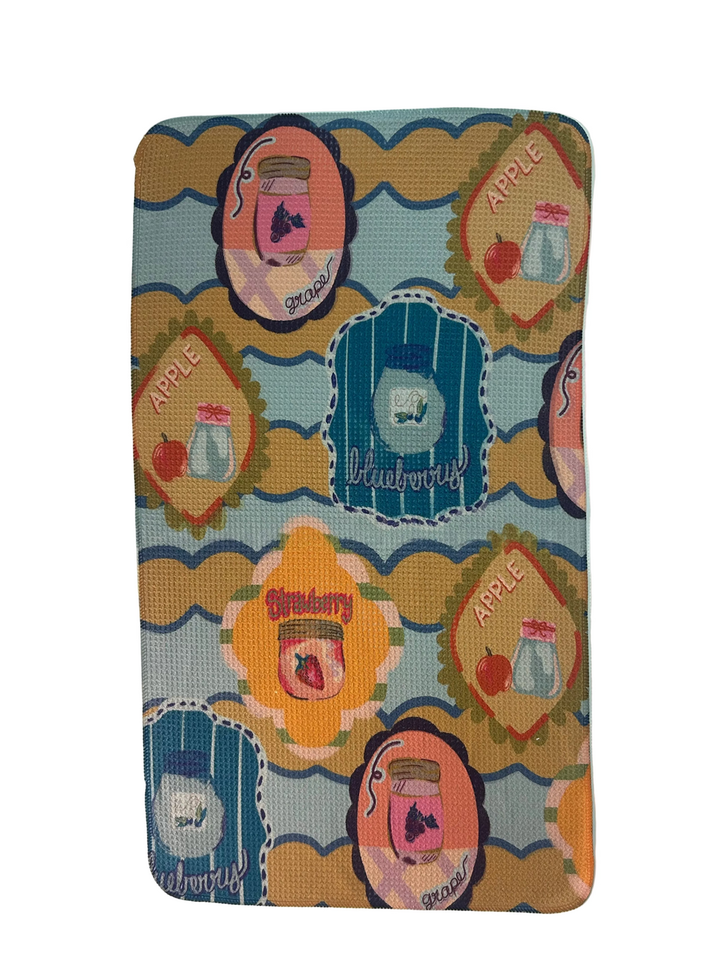 Spring Jam Towel-Reversable|Jessica Reynolds Art