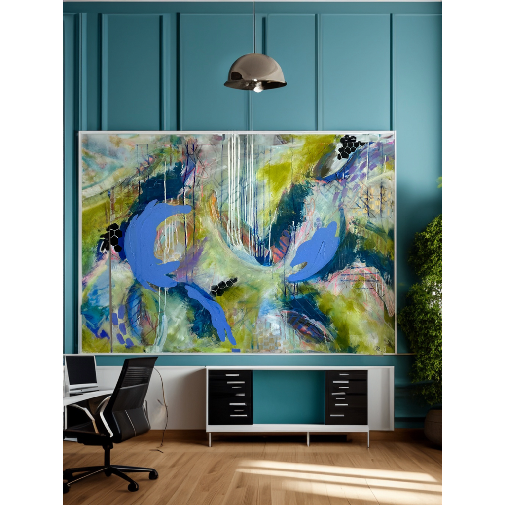 Longing For Chaos|Abstract Painting