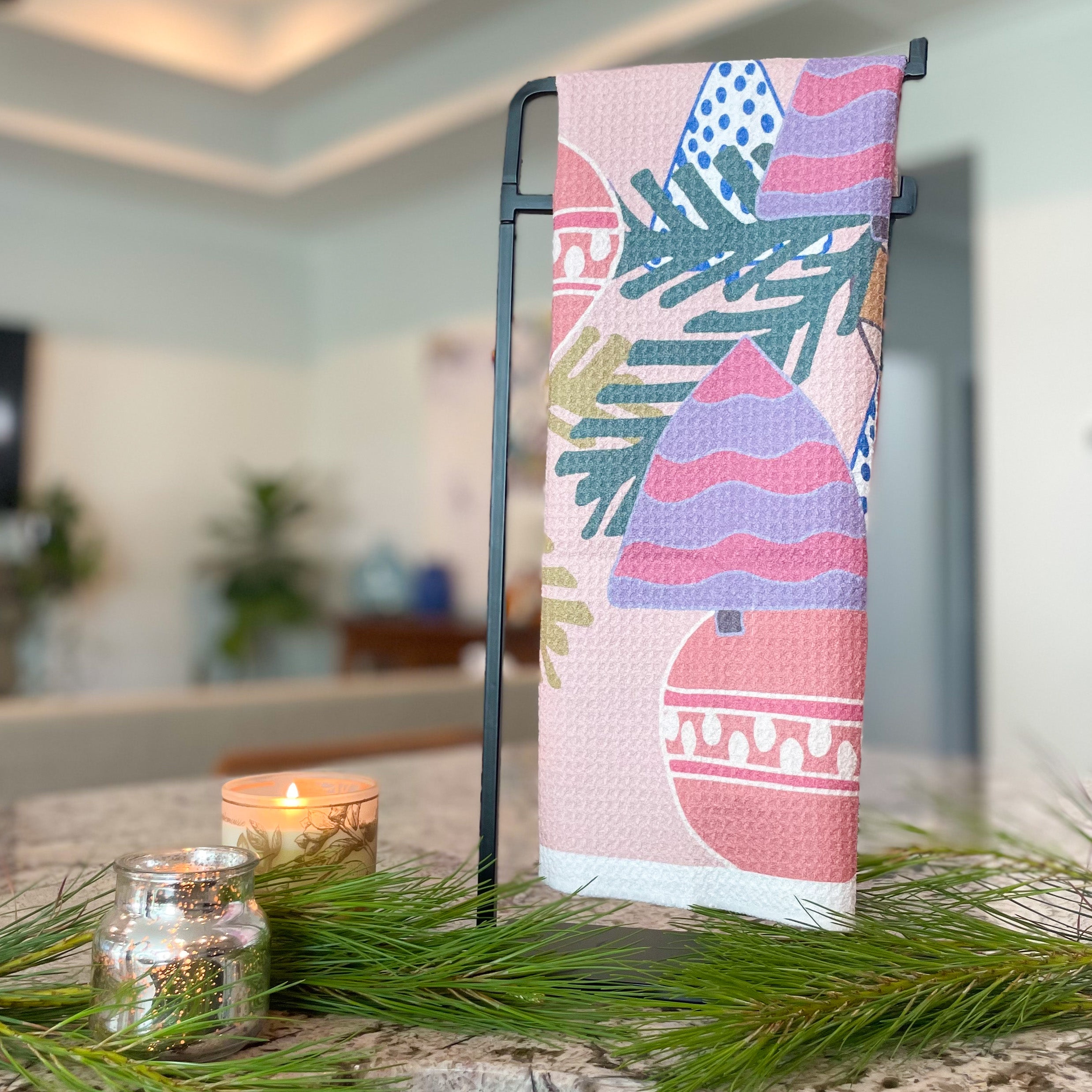 Vintage Trees Tea Towel|Jessica Reynolds Art