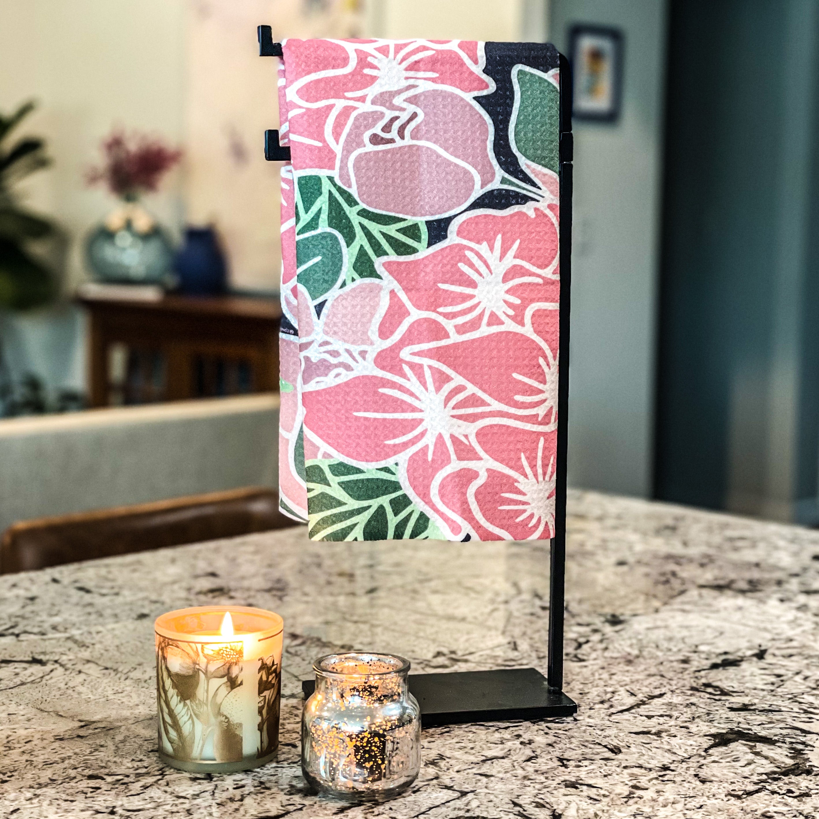 Spring Blooms Tea Towel|Jessica Reynolds Art