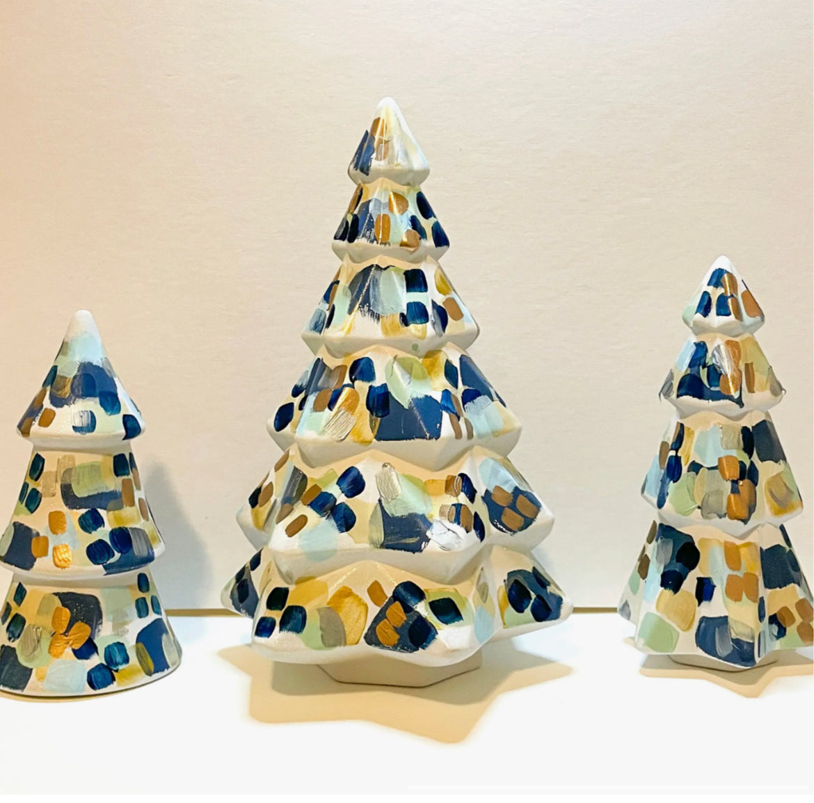 Midnight Blue Mini Christmas Tree|Jessica Reynolds Art