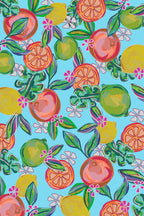 Summer Citrus Tea Towel|Jessica Reynolds Art