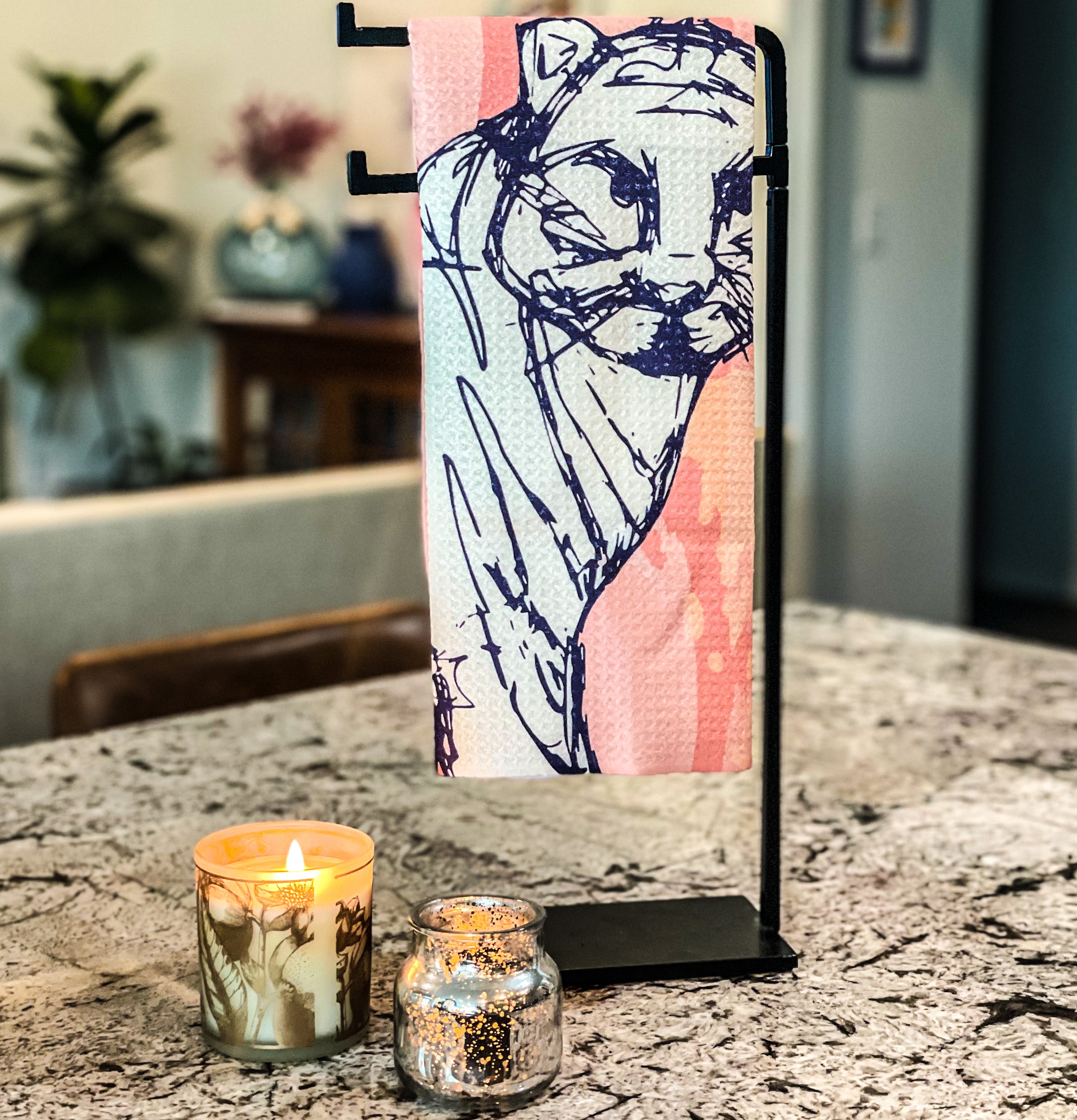 Tiger Tea Towel|Jessica Reynolds Art