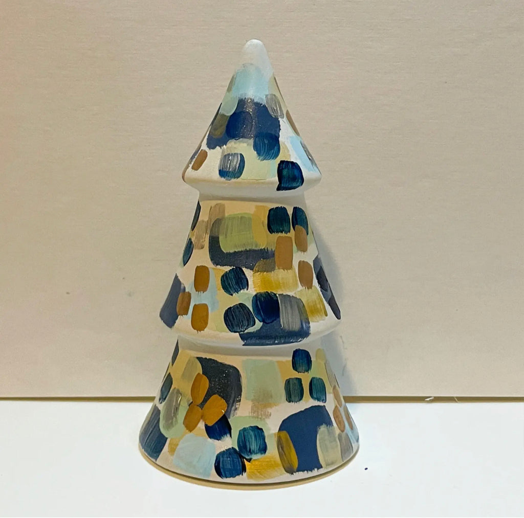 Midnight Blue Mini Christmas Tree|Jessica Reynolds Art
