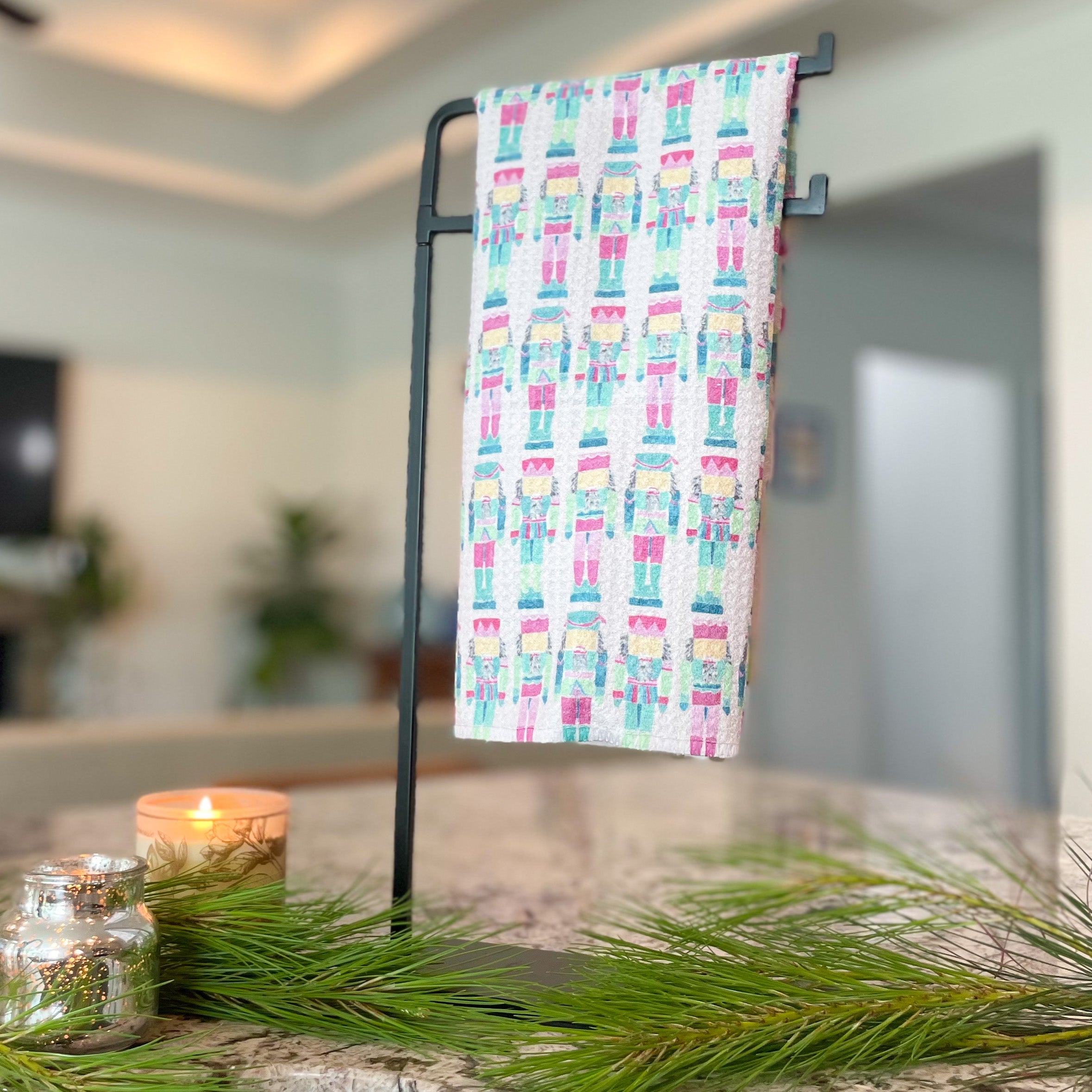 Bright Nutcracker Towel|Jessica Reynolds Art