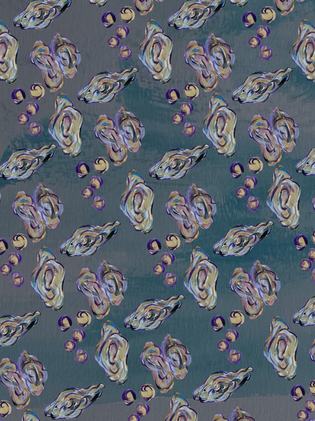 Oyster Celebration Towel|Jessica Reynolds Art