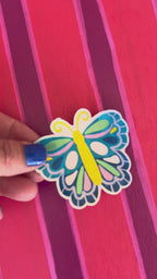3 Inch Butterfly Sticker|Jessica Reynolds Art