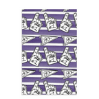 Purple Tailgate Towel|Jessica Reynolds Art