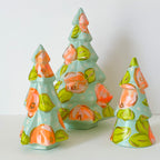 Robins Egg Oranges Mini Christmas Tree|Jessica Reynolds Art
