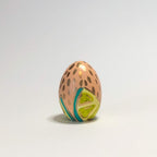 Small Peach Limes Egg|Jessica Reynolds Art