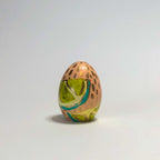 Small Peach Limes Egg|Jessica Reynolds Art