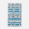 Blue Tailgate Golf Towel|Jessica Reynolds Art
