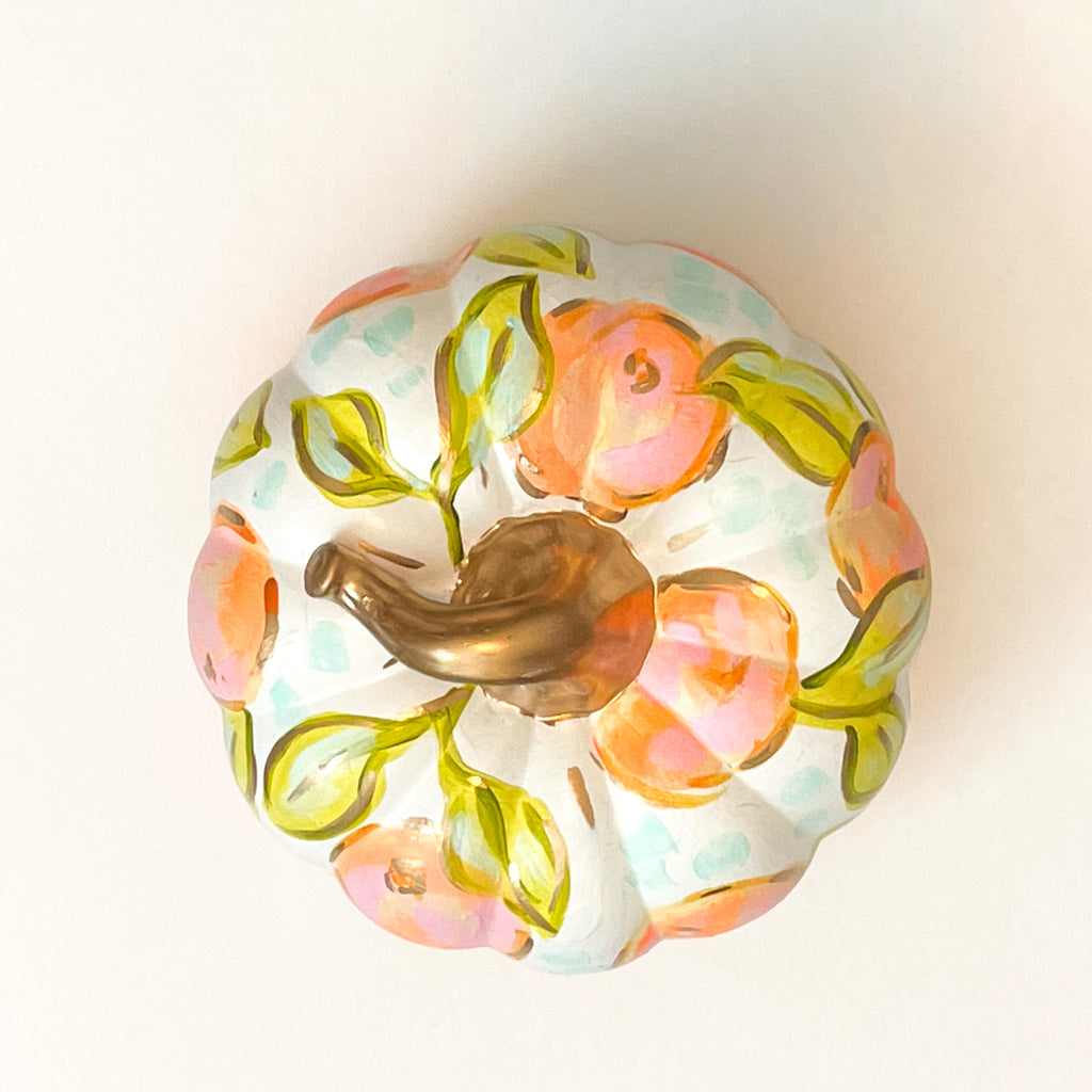 Large Citrus Pumpkin|Jessica Reynolds Art