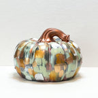 Copper Abstract Pumpkin|Jessica Reynolds Art