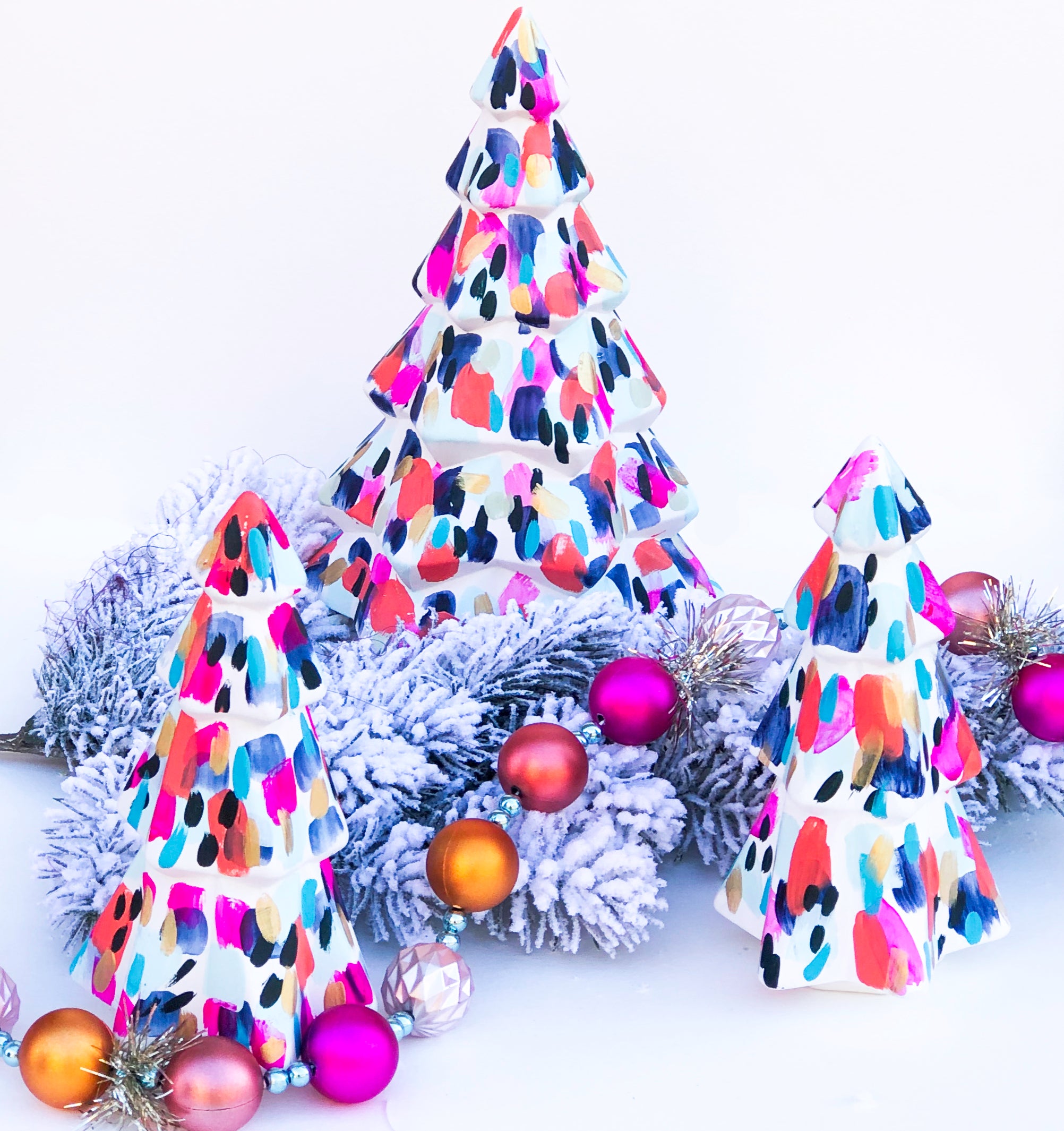 Bright Small Christmas Tree|Jessica Reynolds Art