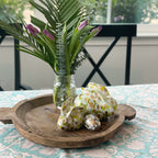 Large Green and Mint Bunny|Jessica Reynolds Art