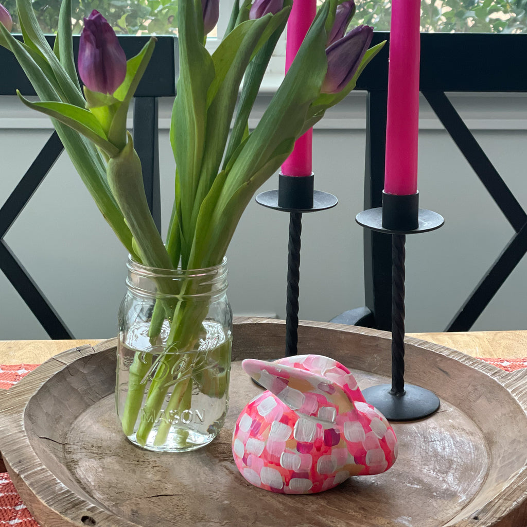 Small Pink Bunny|Jessica Reynolds Art