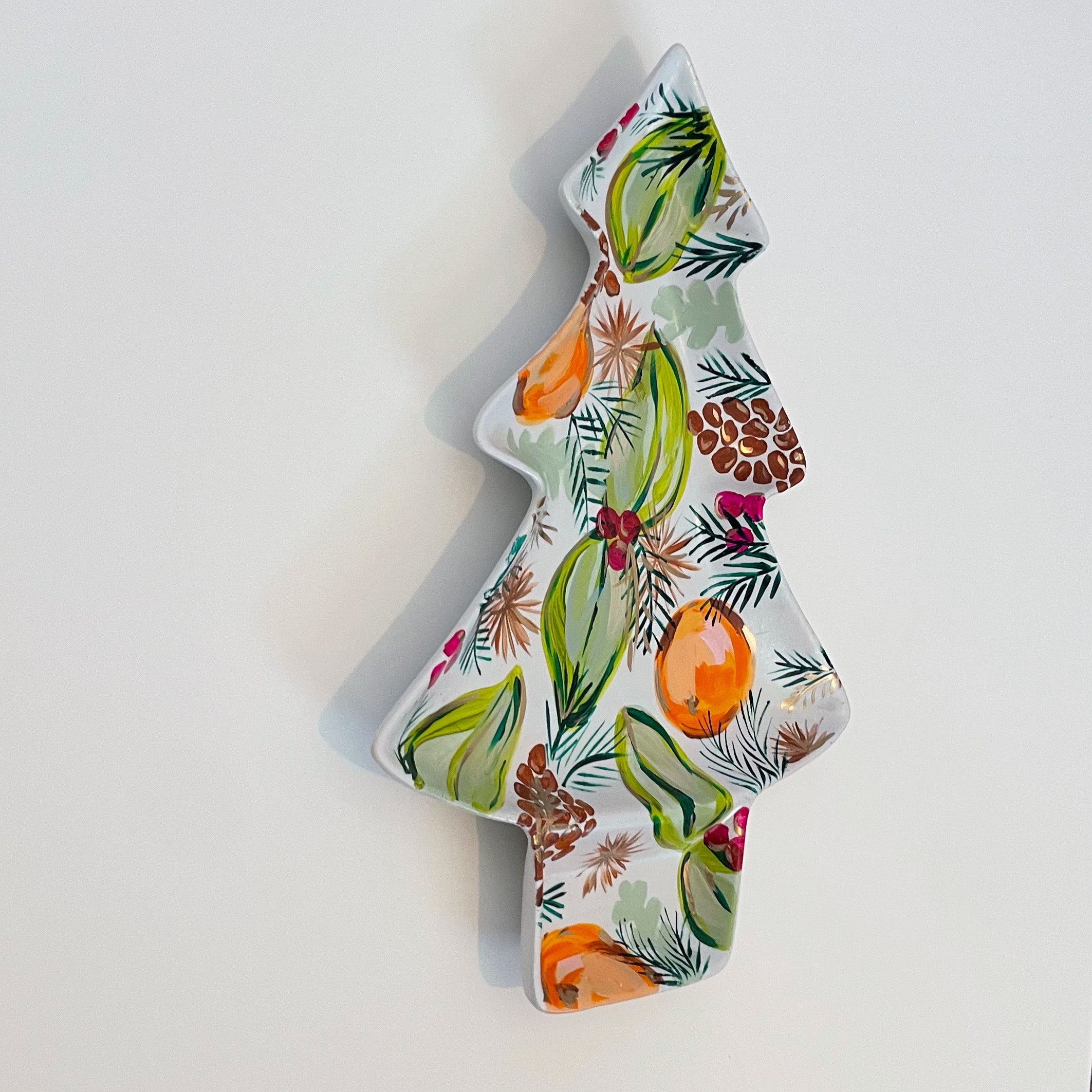 Citrus Christmas Tray|Jessica Reynolds Art