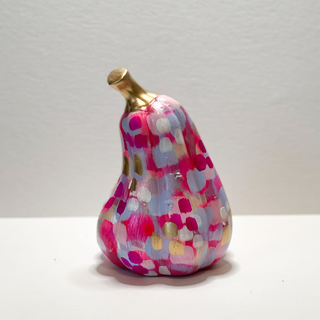 Pink Abstract Gourd|Jessica Reynolds Art