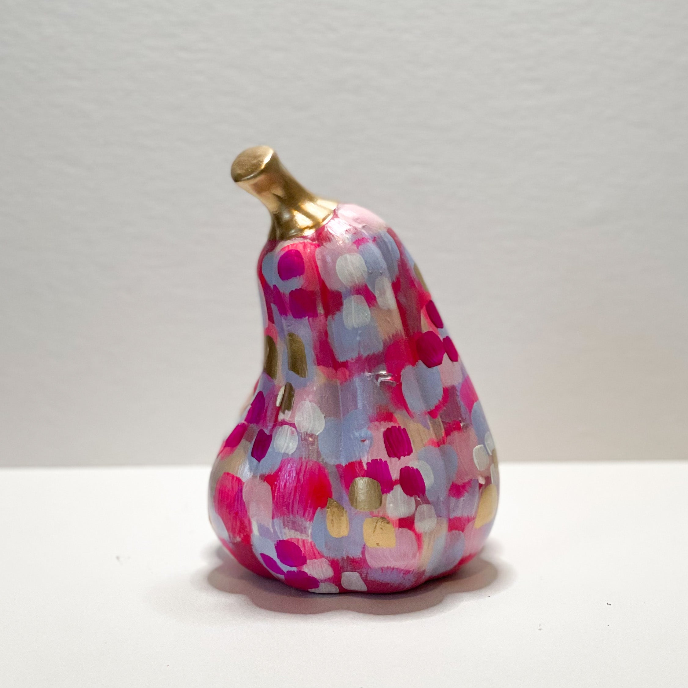 Pink Abstract Gourd|Jessica Reynolds Art