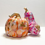 Pink Abstract Gourd|Jessica Reynolds Art