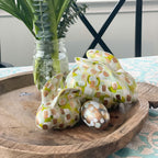 Large Green and Mint Bunny|Jessica Reynolds Art