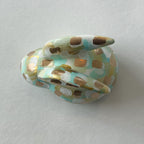 Small Neutral and Mint Bunny|Jessica Reynolds Art