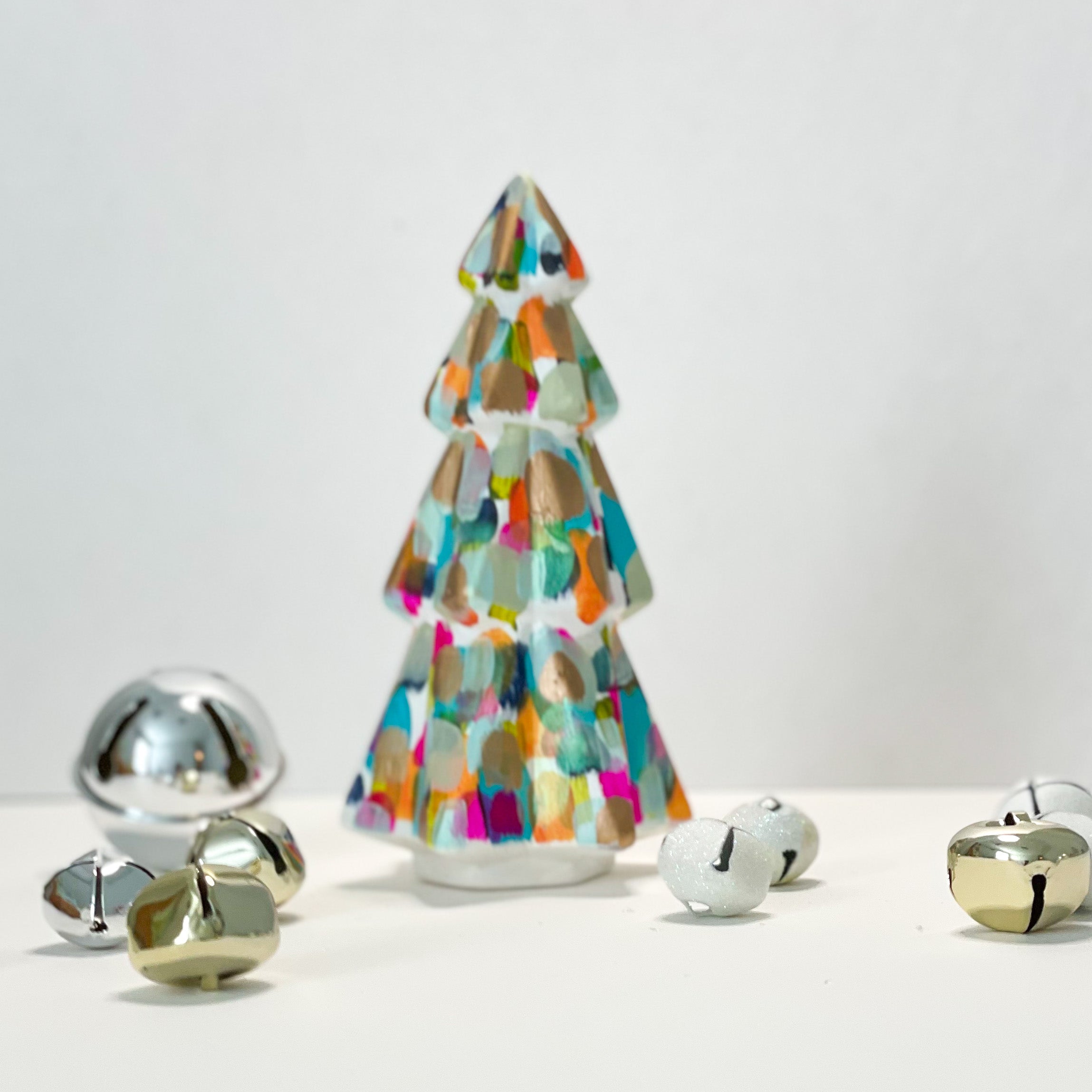 Bright Small Christmas Tree|Jessica Reynolds Art