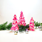 Pink Small Christmas Tree|Jessica Reynolds Art