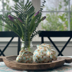 Large Neutral and Mint Bunny|Jessica Reynolds Art