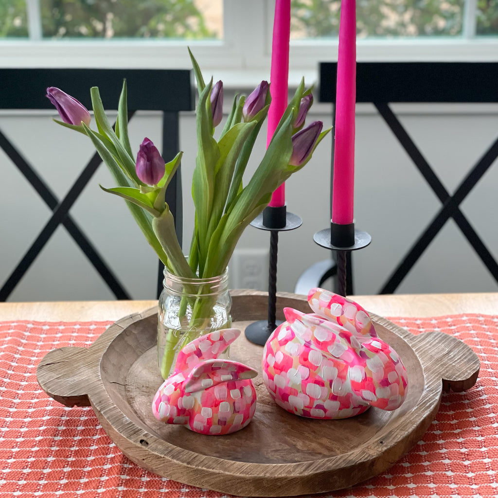 Small Pink Bunny|Jessica Reynolds Art