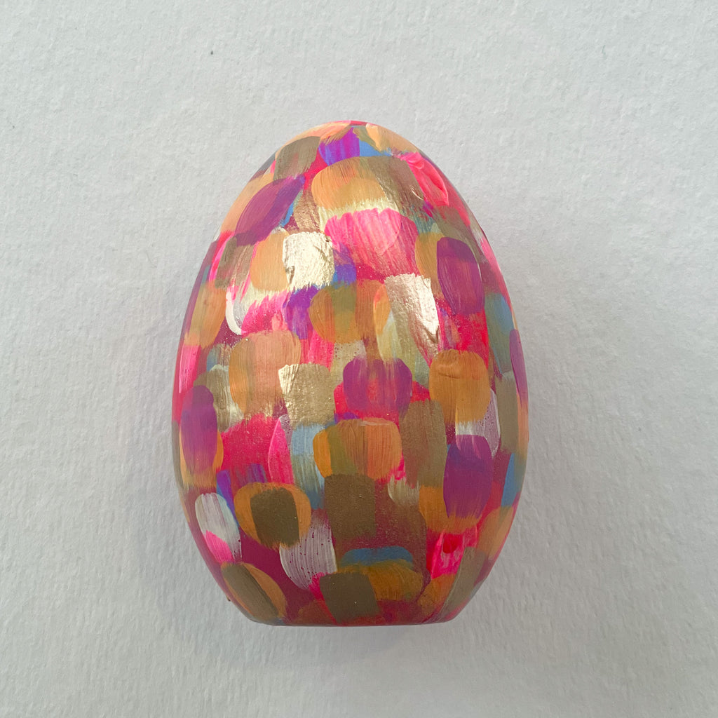 Large Pink Egg|Jessica Reynolds Art