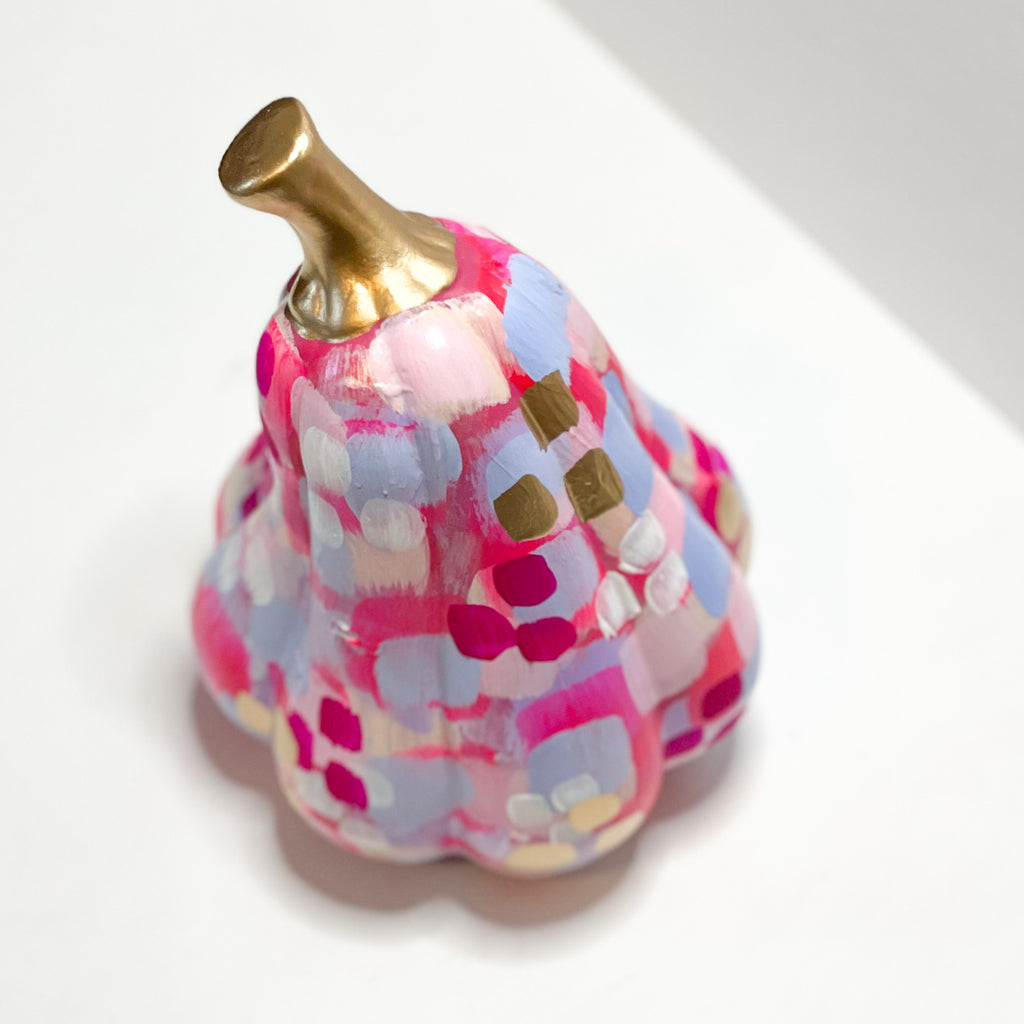 Pink Abstract Gourd|Jessica Reynolds Art