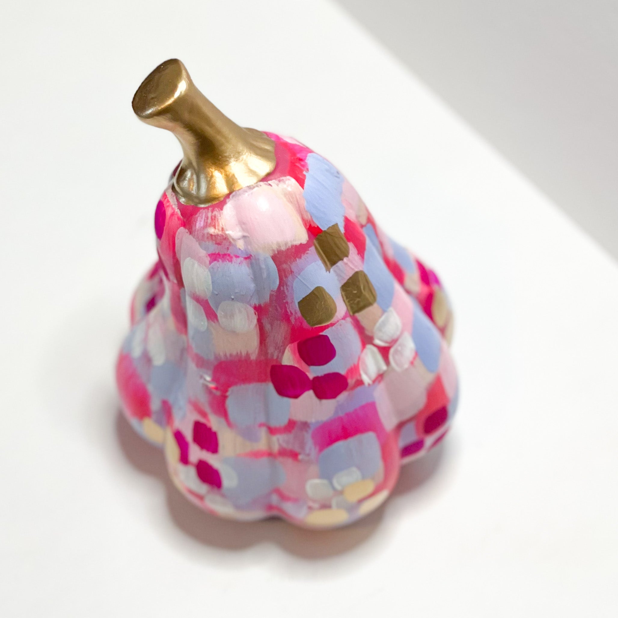 Pink Abstract Gourd|Jessica Reynolds Art