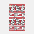 Red Tailgate Golf Towel|Jessica Reynolds Art